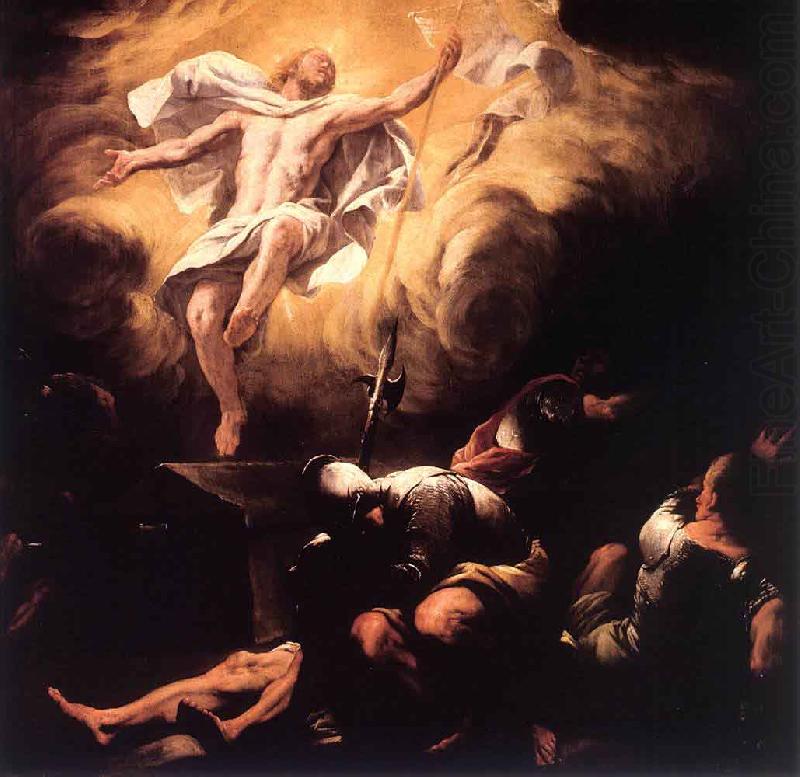 Luca  Giordano The Resurrection china oil painting image